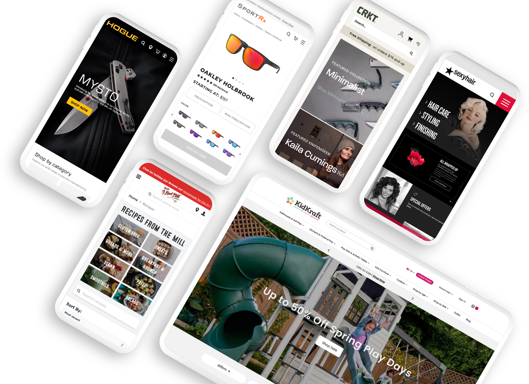 Award Winning ECommerce Designs